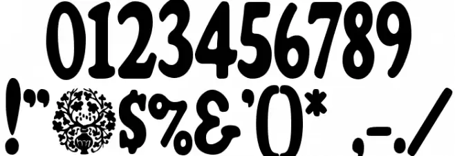 HFF Pure Vain Font OTHER CHARS