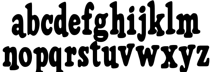 HFF Pure Vain Font LOWERCASE