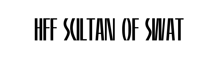 HFF Sultan of Swat  免费字体下载