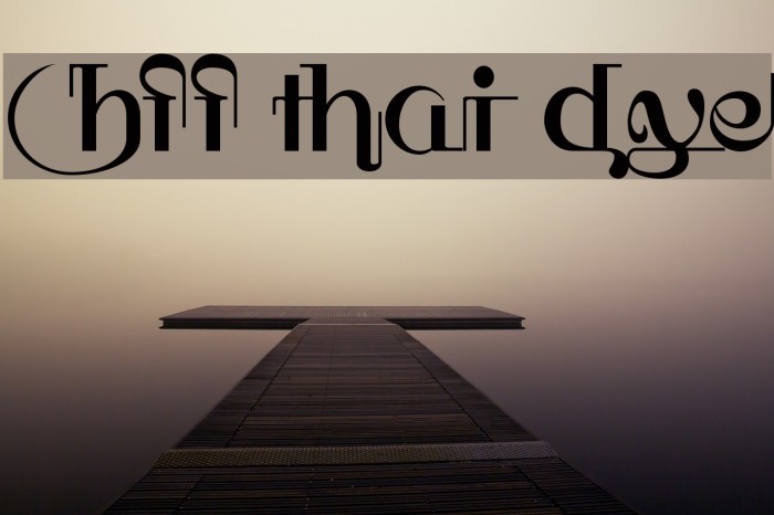 HFF Thai Dye Example 2