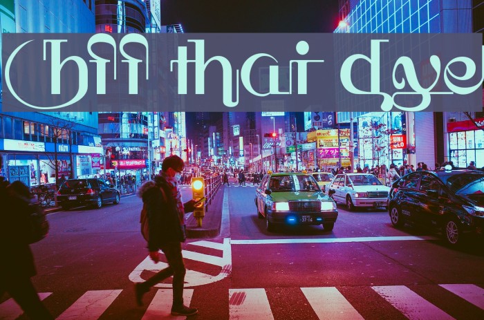 HFF Thai Dye Example 3