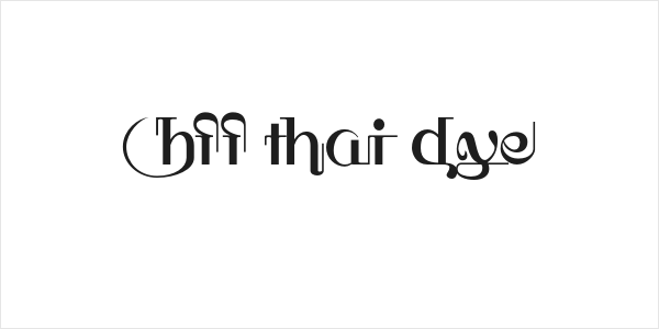 HFF Thai Dye Logo