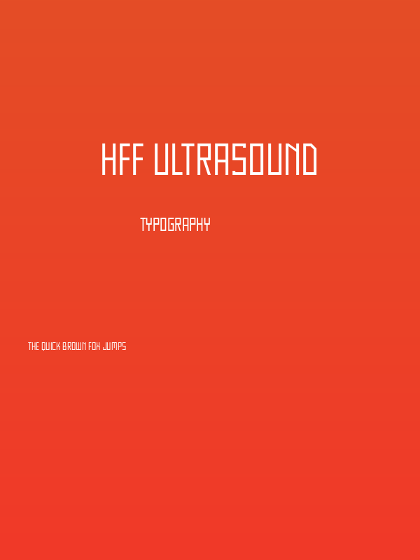 HFF Ultrasound Poster