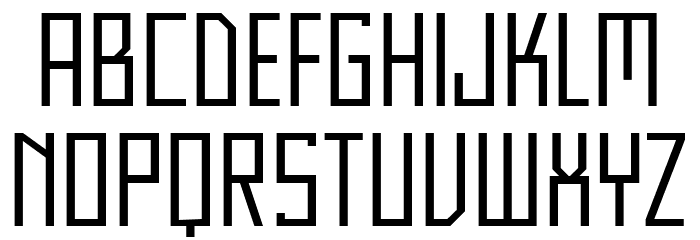 HFF Ultrasound Font LOWERCASE