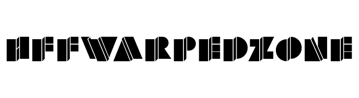 HFF Warped Zone  Descarca Fonturi Gratis