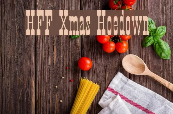 HFF Xmas Hoedown Example 3