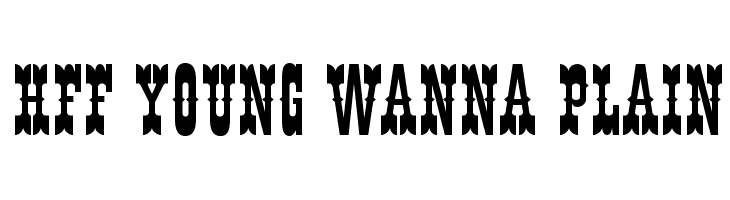 HFF Young Wanna Plain  免费字体下载