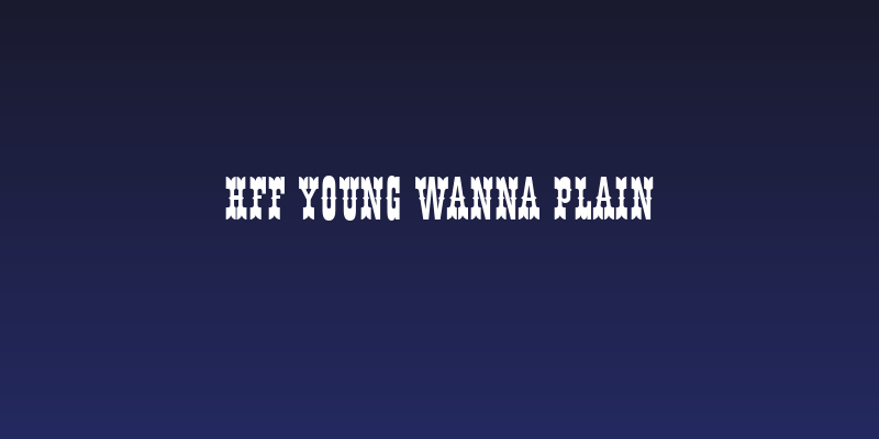HFF Young Wanna Plain Social Header