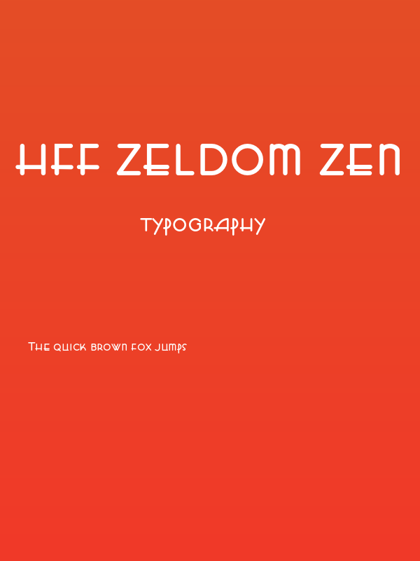 HFF Zeldom Zen Poster