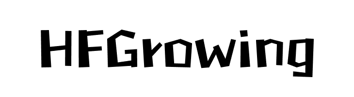 HFGrowing  Скачать бесплатные шрифты