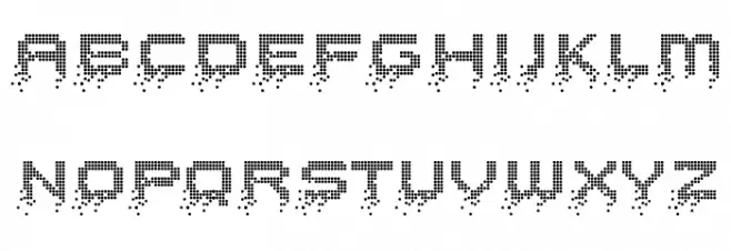 HFHourglass Шрифта ВЕРХНИЙ
