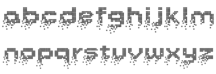HFHourglass フォント 小文字