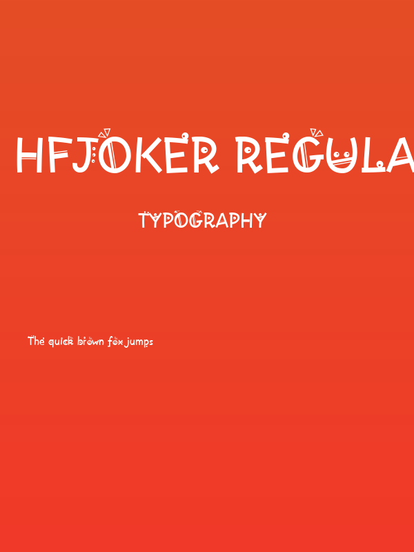 HFJoker Regular Poster