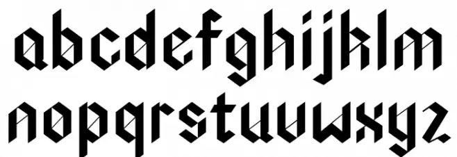 HFLacrimosa خط أحرف صغيرة