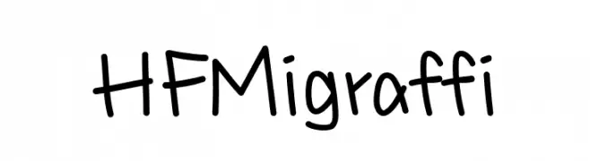 HFMigraffi  Frei Schriftart Herunterladen