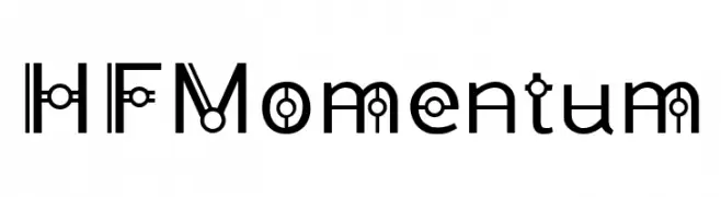 HFMomentum  Frei Schriftart Herunterladen