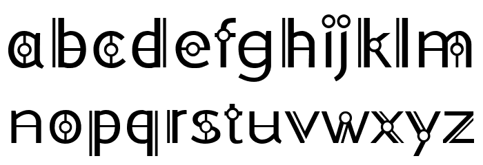 HFMomentum Font Litere mici