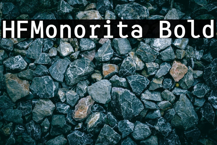 HFMonorita Bold Example 1