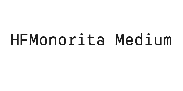 HFMonorita Medium Logo