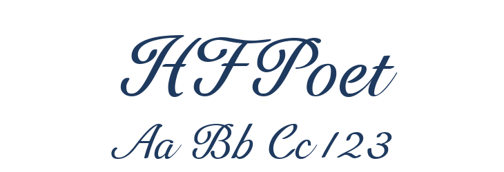 HFPoet Font Preview