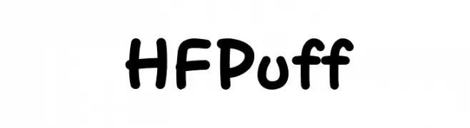 HFPuff  Frei Schriftart Herunterladen