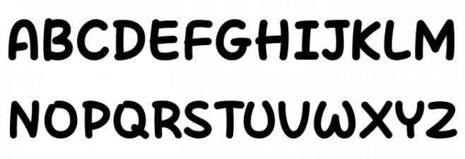HFPuff Schriftart Groß