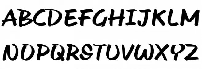 HFSkate Sonic Шрифта ВЕРХНИЙ