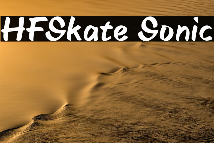 HFSkate Sonic Example 2