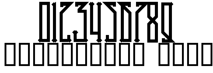 HFraternal-Bold Font OTHER CHARS