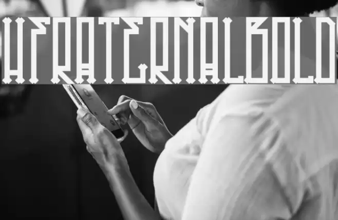 HFraternal-Bold Font examples