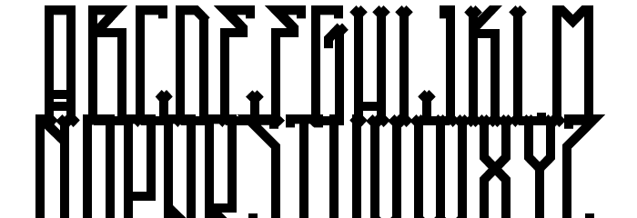 HFraternal-Bold Font LOWERCASE