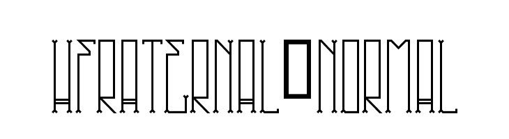 HFraternal-Normal  Descarca Fonturi Gratis
