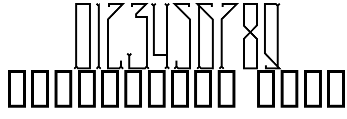 HFraternal-Normal Font OTHER CHARS