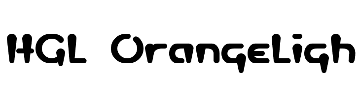HGL OrangeLigh Font