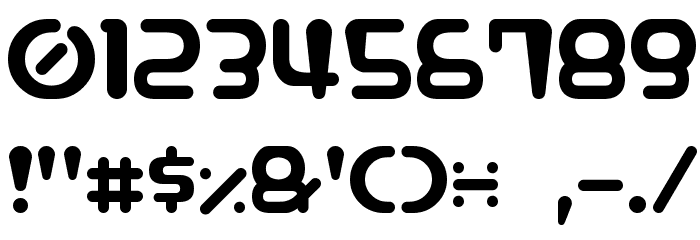 HGL OrangeLigh Font OTHER CHARS