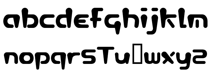 HGL OrangeLigh Font LOWERCASE