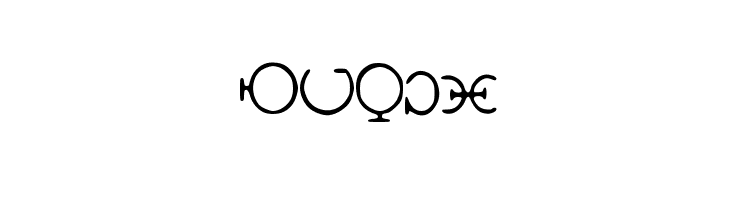 HGODCipher  フリーフォントのダウンロード