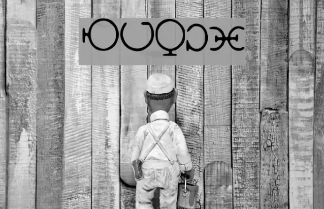 HGODCipher Font examples