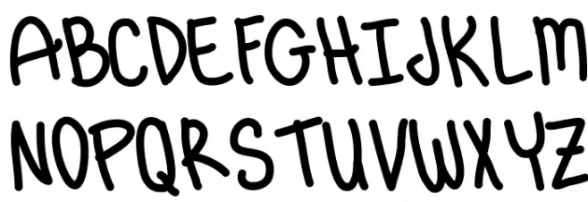 HGTenderfoot Schriftart Groß