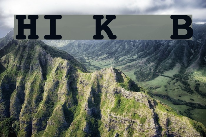 HI Kakuhihewa Bold Font examples