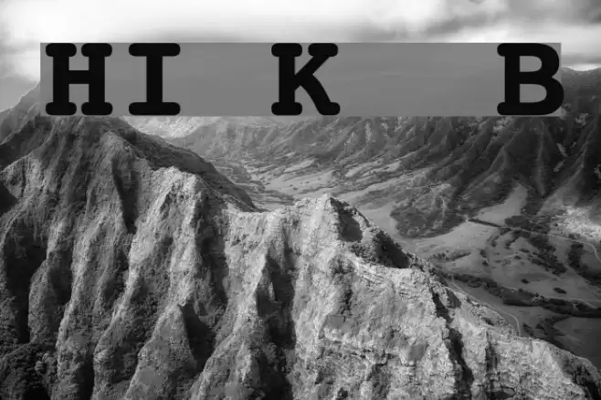 HI Kakuhihewa  Bold Font examples