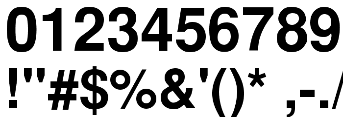 HI Keawe Bold Font OTHER CHARS