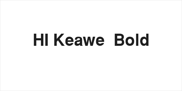 HI Keawe  Bold Logo