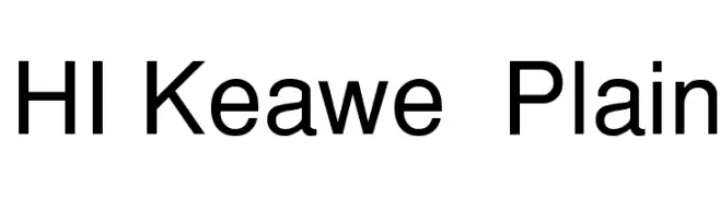 HI Keawe  Plain  Descarca Fonturi Gratis