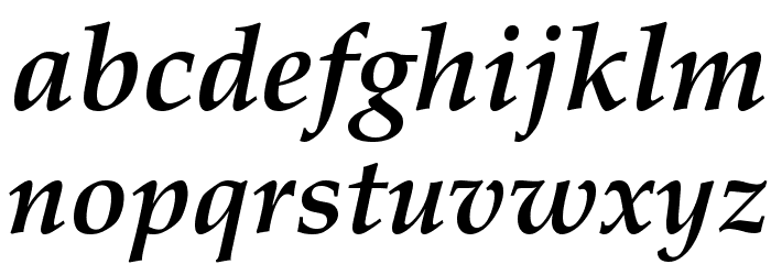 HI Piilani Bold Italic Font LOWERCASE
