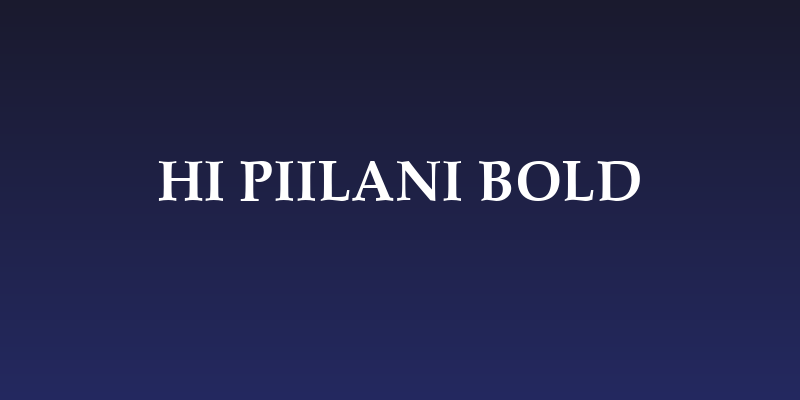 HI Piilani Bold Social Header