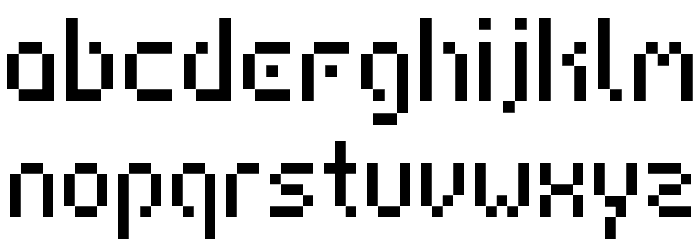 HIAIRPORT FFMCOND Font LOWERCASE