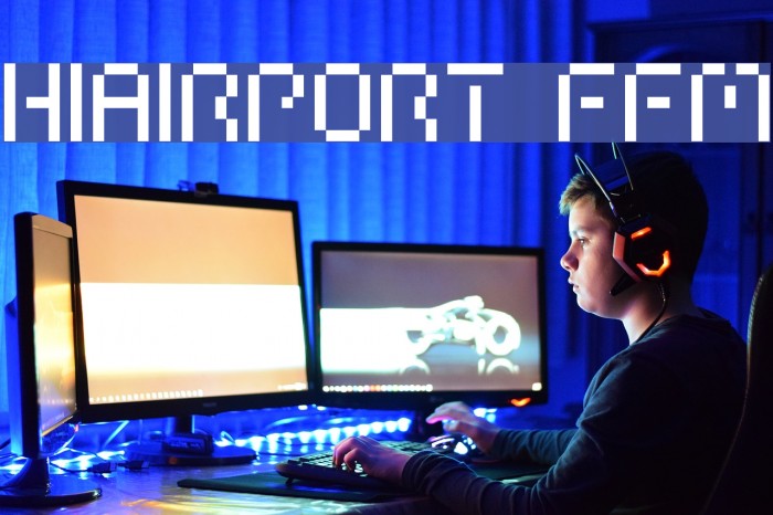 HIAIRPORT FFM Font examples