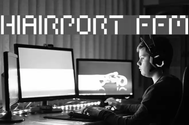 HIAIRPORT FFM Шрифта examples