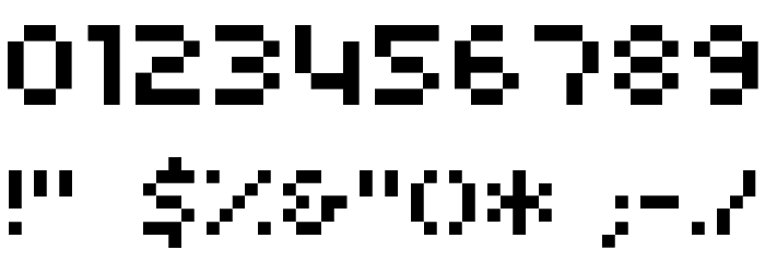 HIAIRPORTARRIVAL Font OTHER CHARS